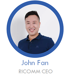 RICOMM CEO JOHN.FAN